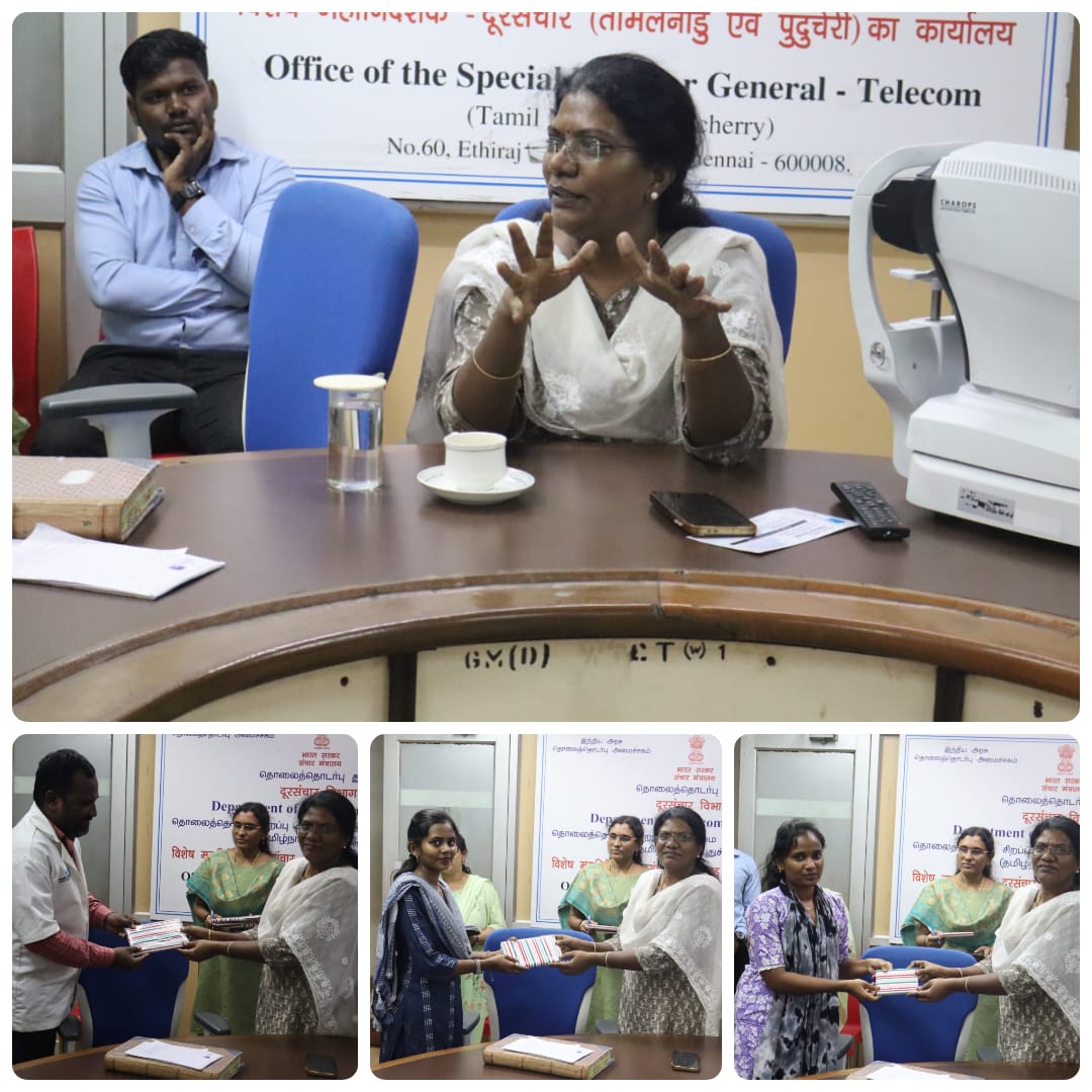 Eye Check up Camp at O/o Pr.CCA Chennai on 31.07.2026